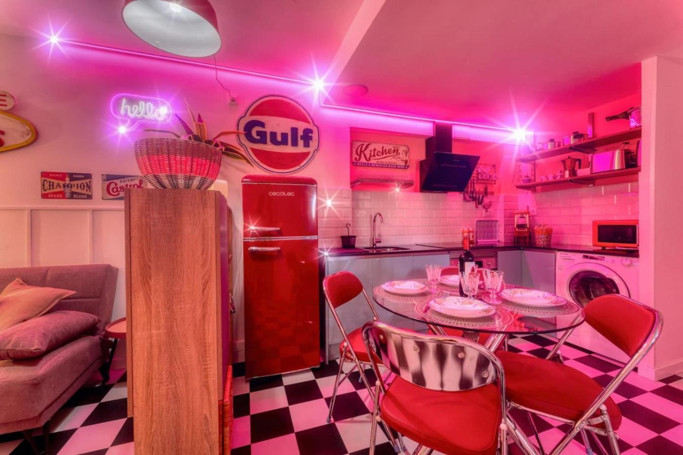 American Dinner At The